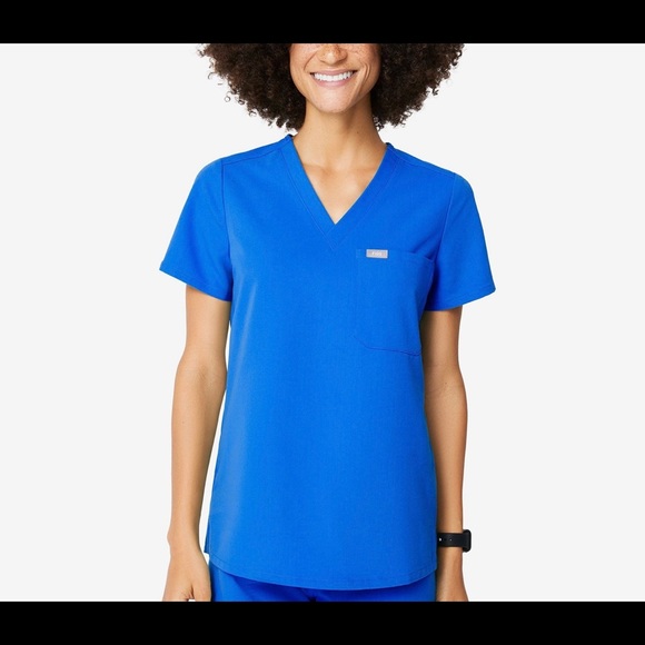 Figs Catarina One Pocket Scrub Top - Picture 1 of 2
